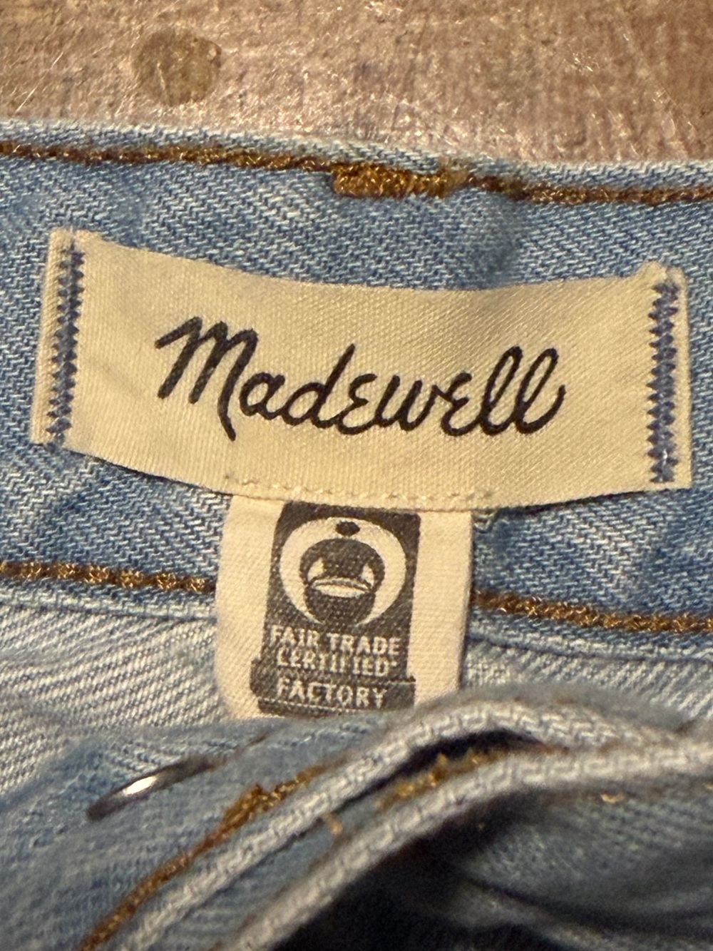 Madewell Baggy Jean Shorts - Picture 4 of 5